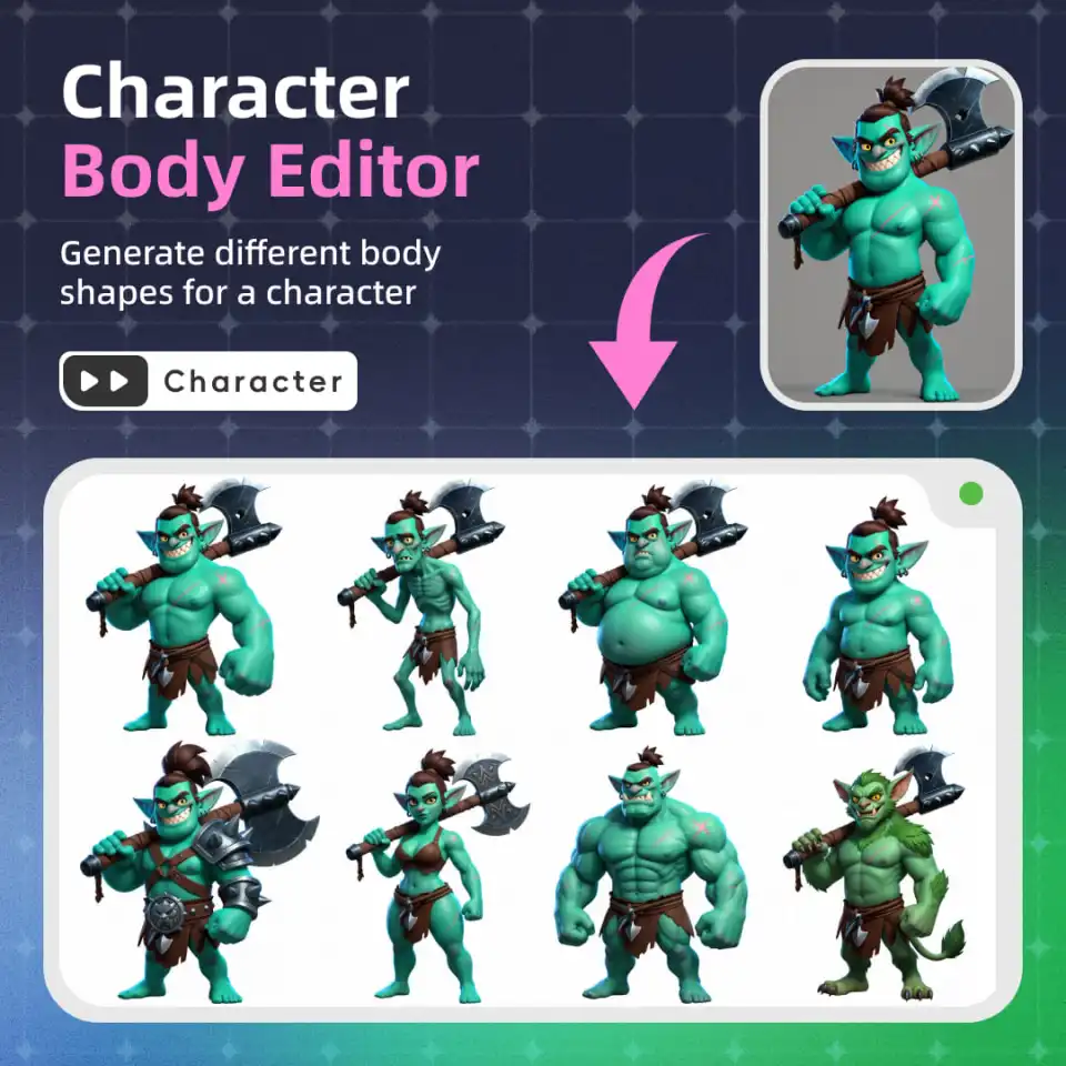 Character Body Editor template